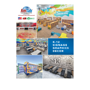 K-12 Signage Graphics Decor Brochure